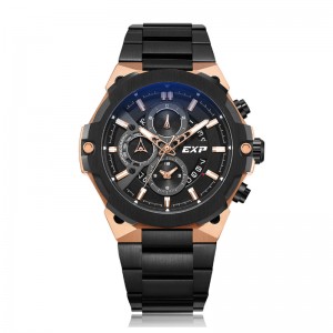 Expedition 6838 Rosegold Black Steel MCBBRBA